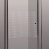 PRIVA vaste wand  - 88-90 x 190 cm -Transparant