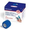 Smartplaster - non woven cohesive bandage blue 2,5cm x 4,5 m