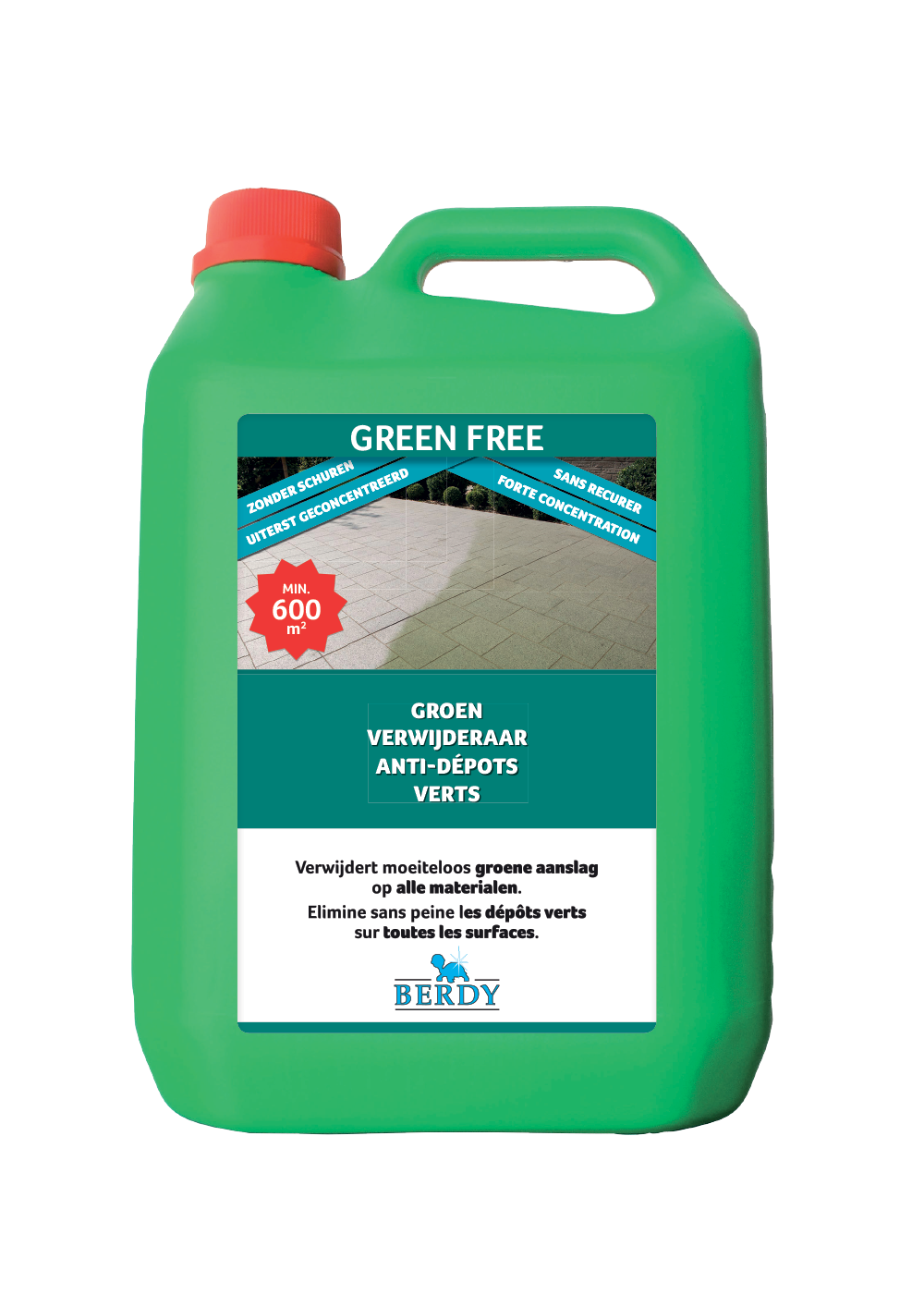 Berdy Outdoor Green Free 5 L