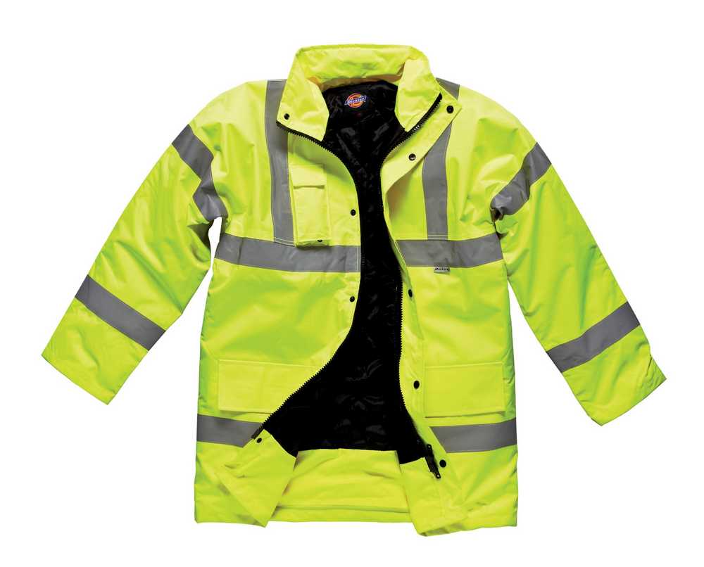 M/Way Safety Jkt Yellow Med'm