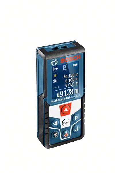 Laserafstandsmeter GLM 50 C (2x batterij 1,5 V LR3 (AAA) en