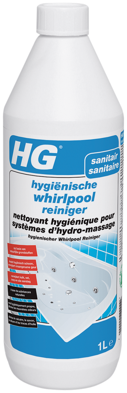 HG hygiënische whirlpoolreiniger 1l