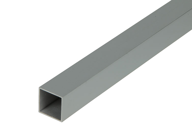 BUISPROFIEL VIERKANT ALU MAT  20X20X2000