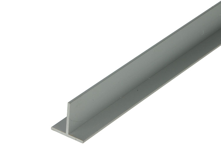 T PROFIEL ALU MAT VERZINKT    20X20X2000
