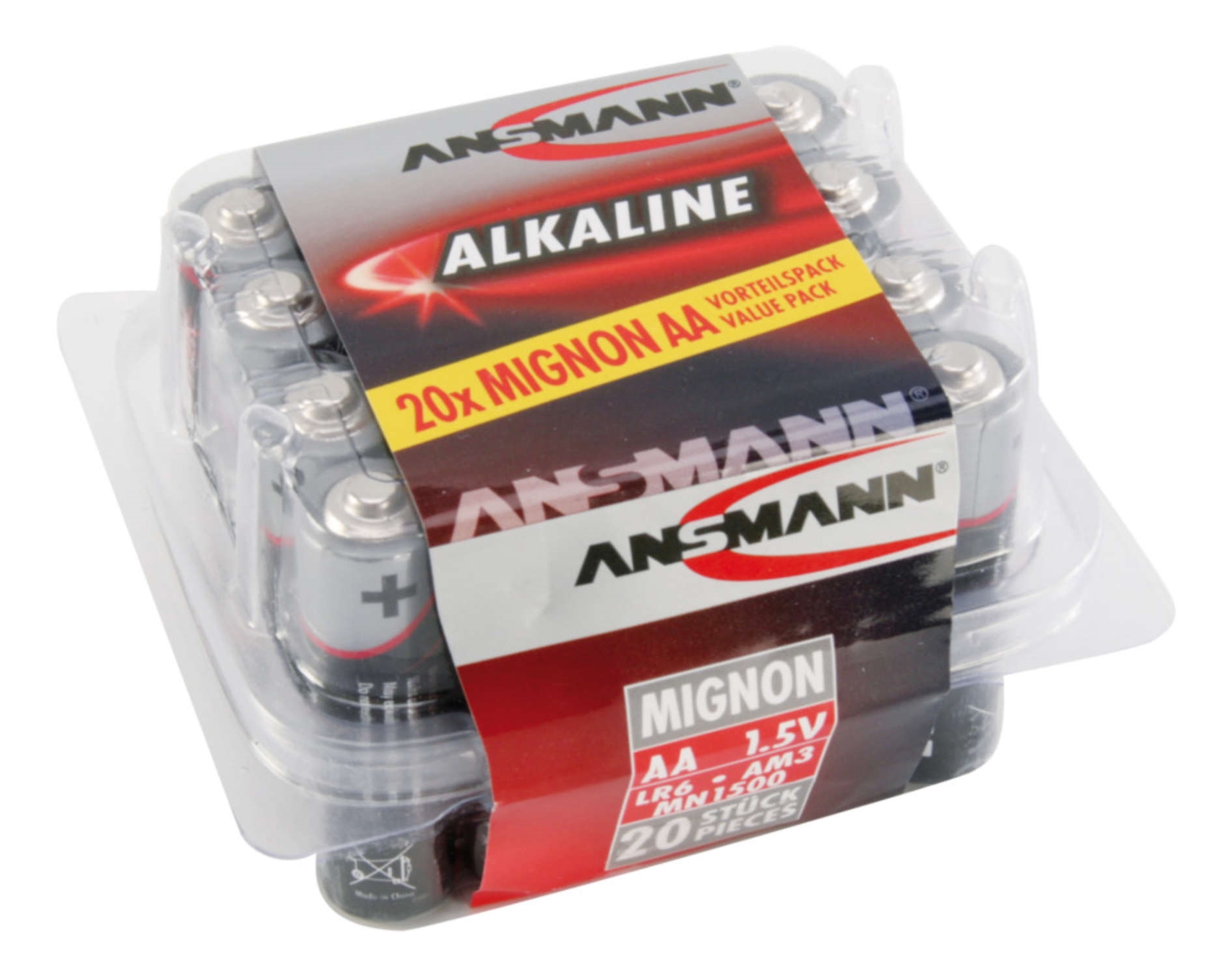 Alkaline batterijen big five Alkaline batterij mignon AA / L