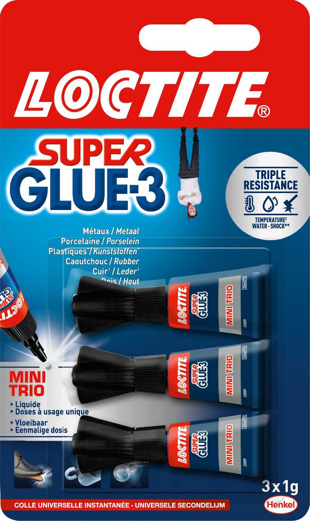 Secondenlijm Loctite Super Glue - Mini Dose Transparant