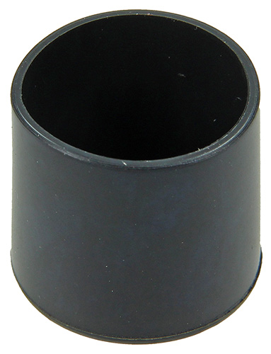 4 st buisdop opzetmodel kunstst zwart 19 mm