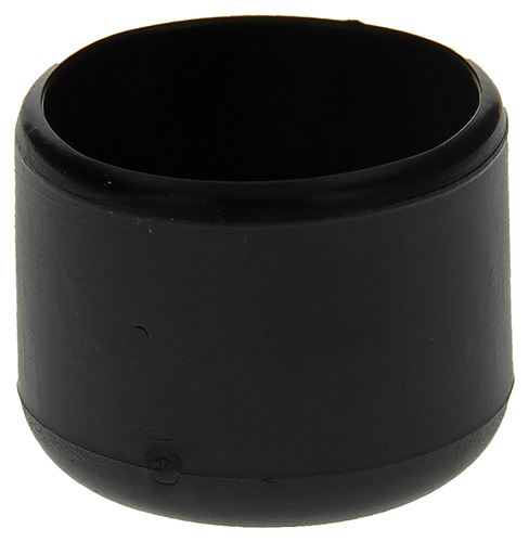 4 st buisdop opzetmodel kunstst zwart 32 mm
