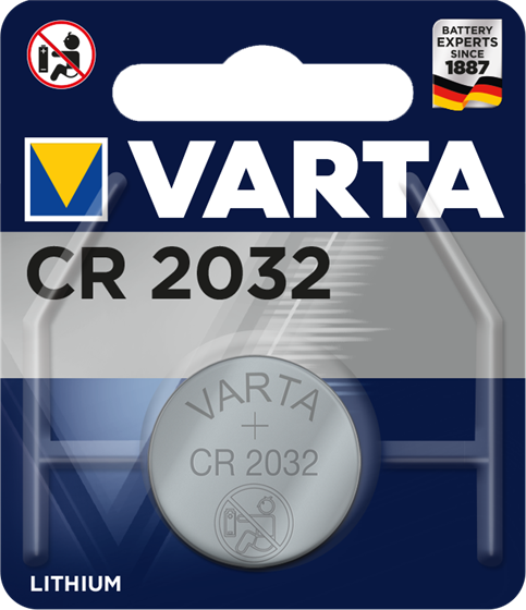 Varta Knoopcel CR2032  Blister 1st