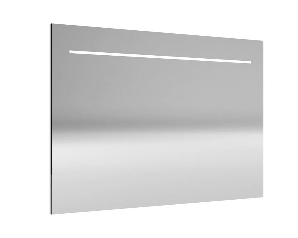 DELI Spiegel met verlichting 100 cm Aluminium