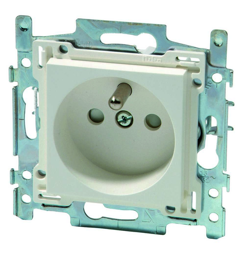 STOPCONTACT +A 28.5MM WHITE