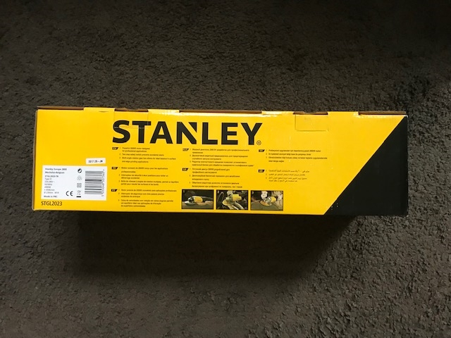 Stanley haakse slijper 230mm 2000W