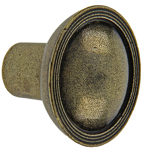 Siertop messing antiek brons, ø30 mm, h24 mm