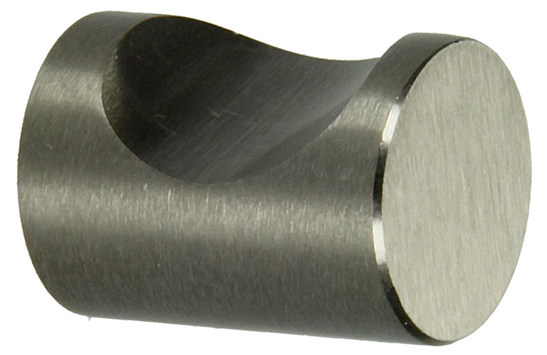 Meubelknop messing nikkel mat 153-18 mm