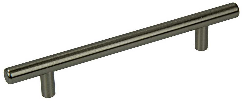 Stanggreep staal/nikkel mat ø12 mm 128-188 mm