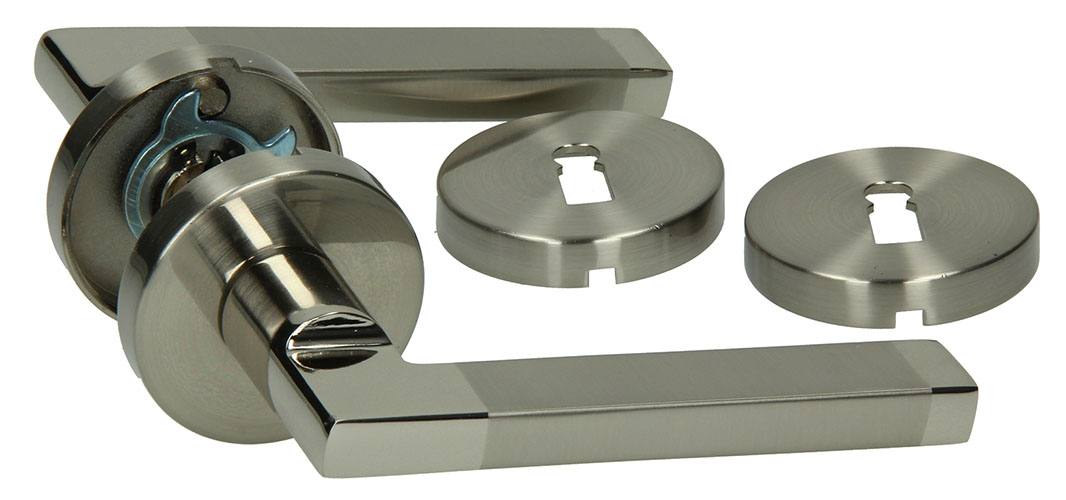 DEURKRUKSET JASON OP ROZ. MAT VERNIK. BB