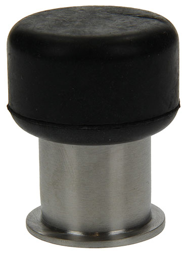 Universele cilindr,deurstopper rvs h48 mm ø32 mm