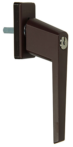 1 RAAMKRUK MET CILINDERSLOT, BRUIN YALE