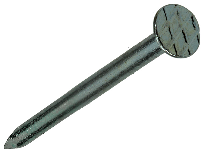 Nagel ronde kop staal verzinkt 100 gr 1,8 x 30 mm