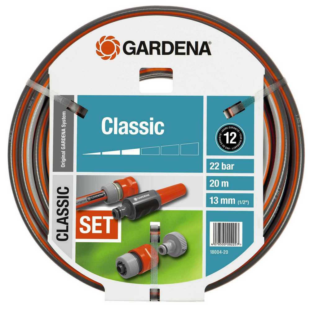 Classic slang (1/2"), 20m + armaturen