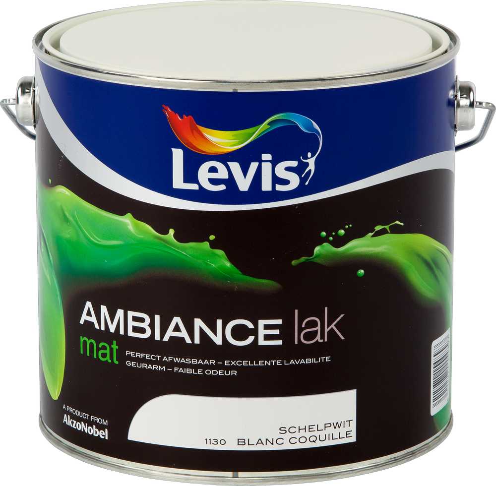 LV AMBIANCE LAK MAT 1130 SCHELPWIT 2,5 L