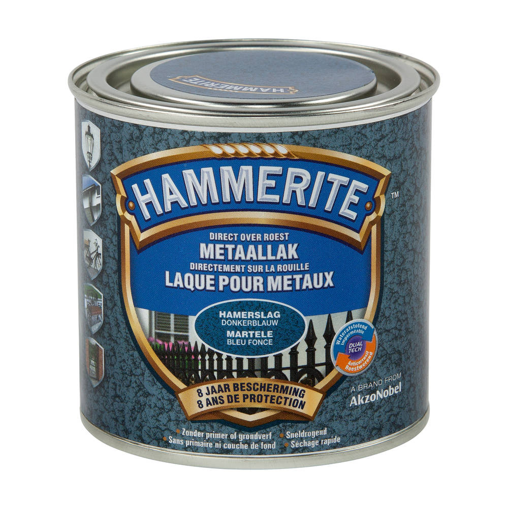 HT HAMERSLAGLAK DONKERBLAUW 250 ML