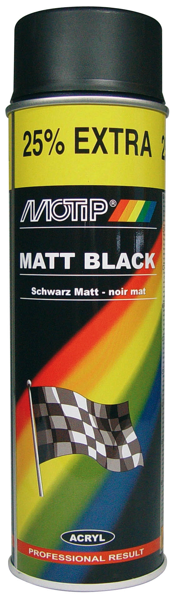 04006 rallye zwart mat 500 ml